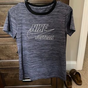 Nike softball womens tshirt